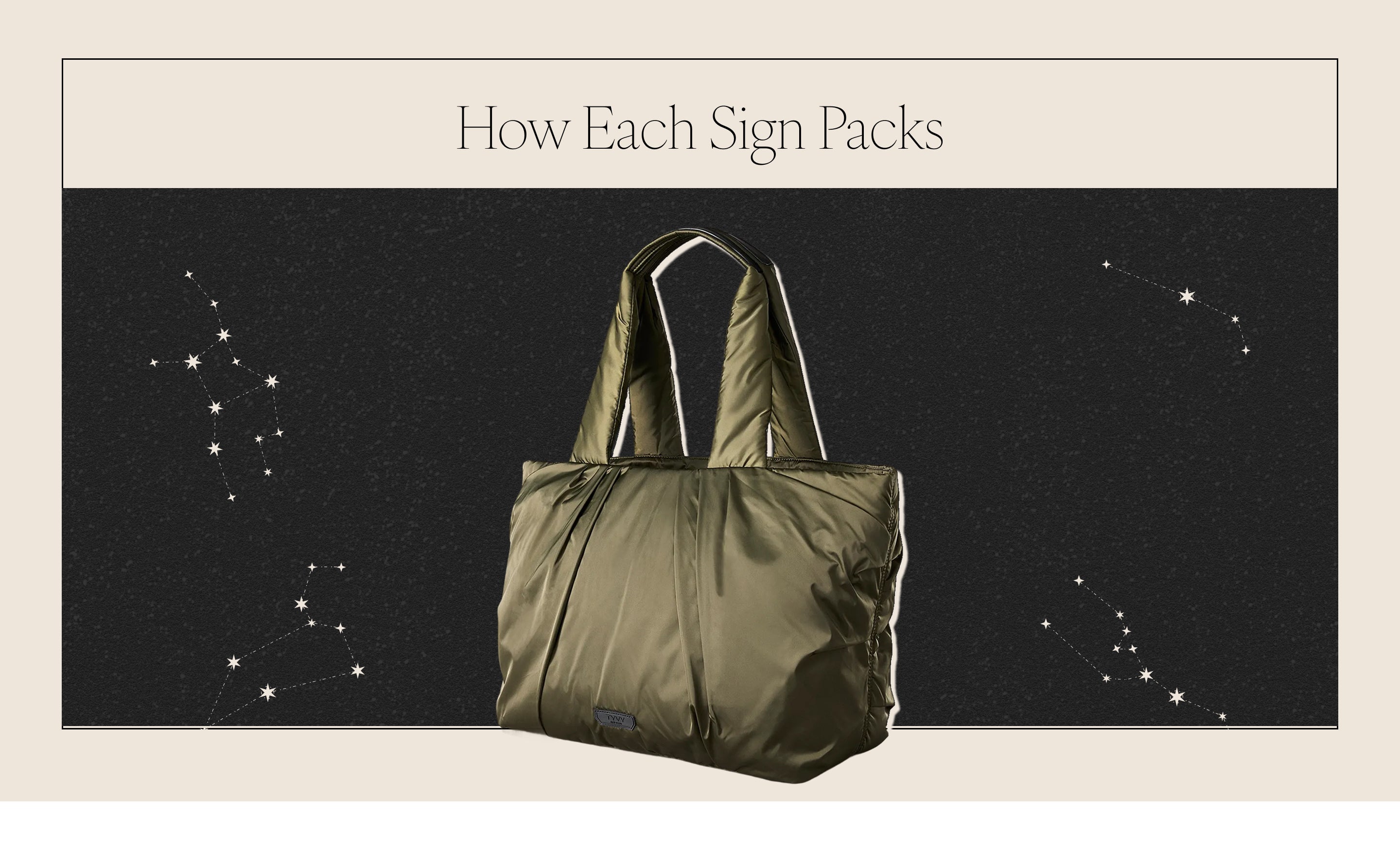 The Zodiac Packing Guide: What’s Really in Your Bag?